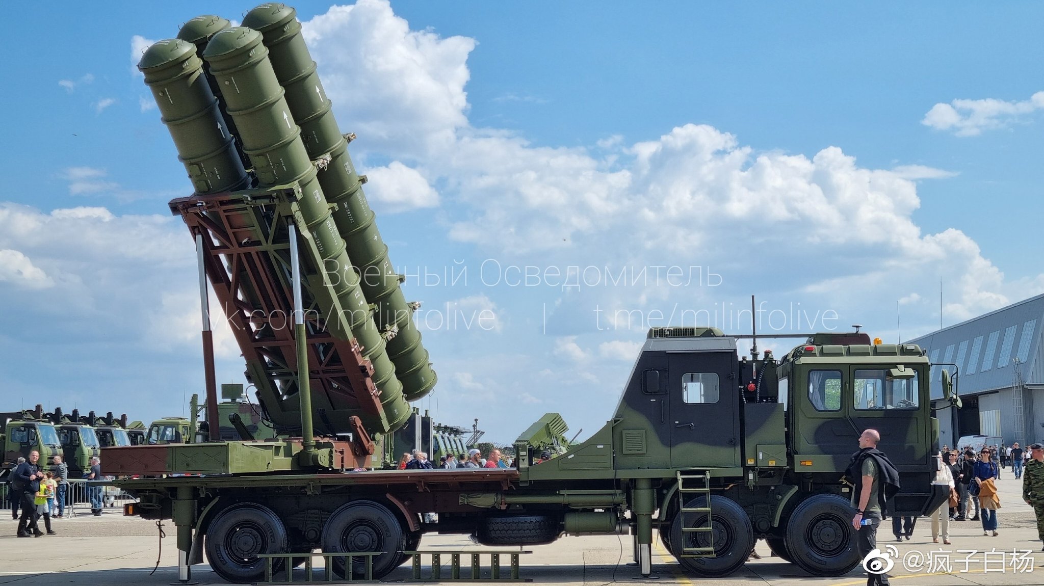 Jesus Roman on X: "1/4 🇨🇳FK-3 (HQ-22) Air Defense missile (TEL vehicle & ammunition transport vehicle) with JSG-100 surveillance & H-200 phased array guidance radar systems displayed by 🇷🇸Serbia Armed Forces (via