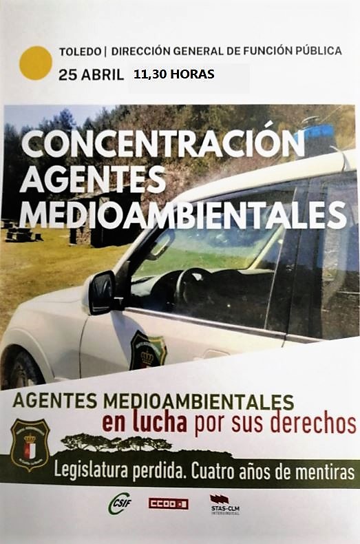 APAMCLM's tweet photo. Nuestro apoyo y respaldo a la concentración de #AgentesMedioambientales, organizada por los sindicatos que sí tienen compromiso con la defensa de la dignidad del Cuerpo de #AAMM y por tanto la mejora del servicio público de custodia del patrimonio medioambiental.

#AAMMenLucha25A https://t.co/U89Y9sxYpQ