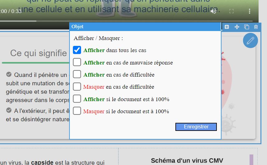 Damien_Renou's tweet photo. #Optimisez votre contenu pédagogique avec les documents adaptatifs de #ChamiloStudio ! Personnalisez l'affichage de chaque bloc en fonction du niveau de l'apprenant ou du contexte d'apprentissage. 📚🎓 #formationenligne #documentsadaptatifs #digitallearning https://t.co/6nX012Vff6