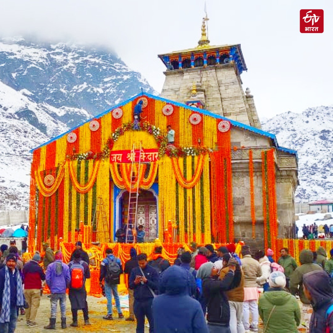 ETVBharatMA's tweet image. चारधाम यात्रेला आजपासून सुरूवात, नमो नमो च्या जयघोषाने केदारघाटी दुमदुमले, वैदिक मंत्रोच्चारांनी केदारनाथ धामचे दरवाजे उघडले. त्यामुळे केदारनाथमध्ये भाविकांची मोठी गर्दी.

#ChardhamYatra2023 #KedarnathDham #DoorOpen #केदारनाथधाम #NamoNamo #KedarGhati #ETVBharatMaharashtra