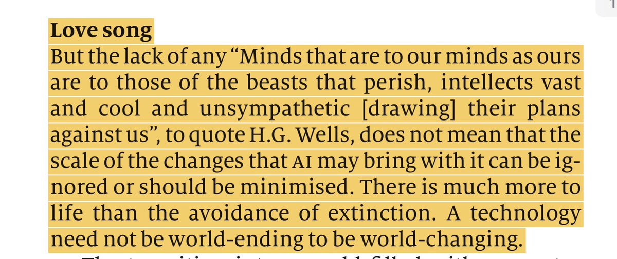 Hmmm...this made think of #2001aspaceodyssey #movie <a href="/TheEconomist/">The Economist</a> #quote #artificalintelligence #exmachina