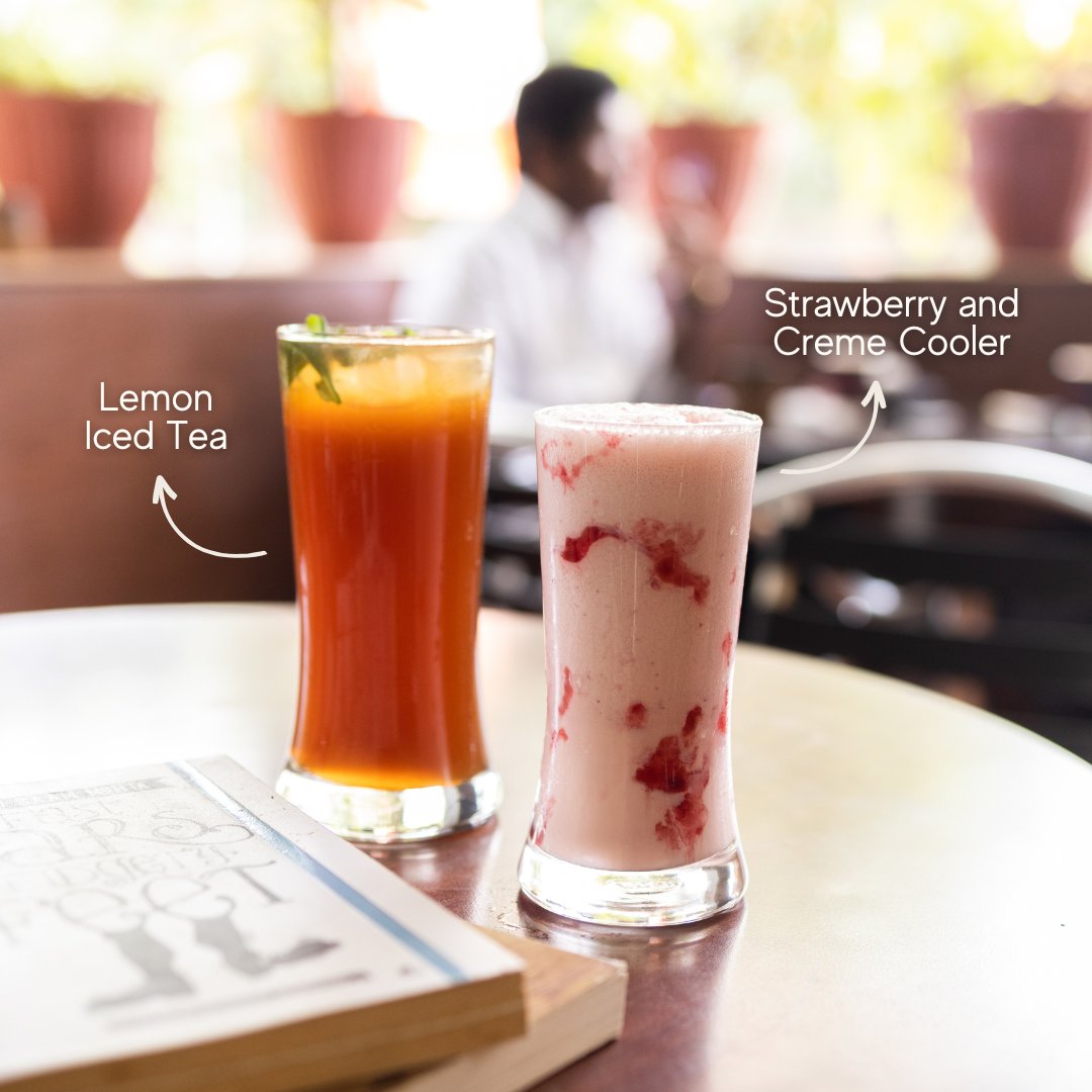 BaristaBrews's tweet photo. Too hot for your regular order? Here’s what we suggest instead:
🍋 #Lemon Iced #Tea - for when you want something tangy and #refreshing
🍓 #Strawberry &amp; Creme #Cooler - for a creamy and indulgent #drink

Head to a Barista near you to get your #summer fix.

#IcedTea #LemonIcedTea https://t.co/CjXTVNfqFL