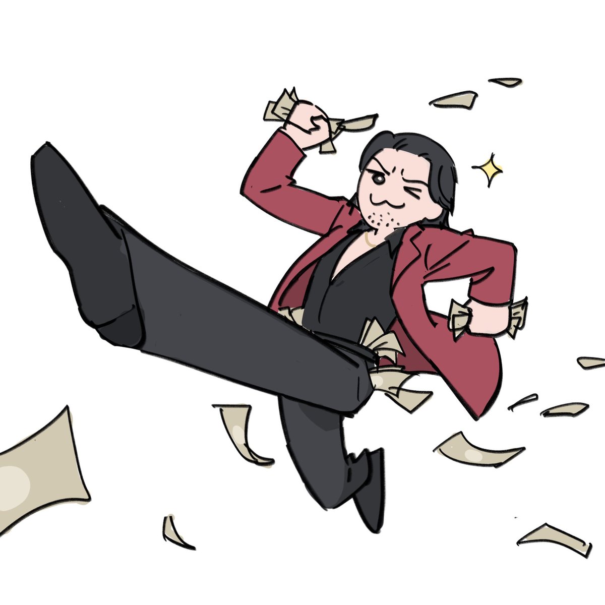 走る走る〜俺たち！この神室町の中に！🏃🏻‍♂️🏃🏻‍♂️🏃🏻‍♂️
#龍が如く #桐生一馬 #冴島大河 #秋山駿