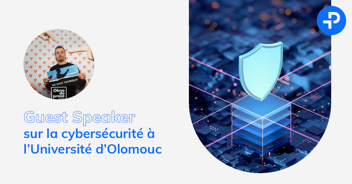 ProdwareGroup's tweet image. Félicitations à Ondrej Kacar pour son intervention à l’Université d’Olomouc ! 
Ondrej, Cyber Security Manager chez Prodware, s&apos;est s’adressé aux étudiants, lors d’une conférence, pour présenter Prodware et pour sensibiliser aux dangers cyber qui menacent notre présence en ligne.