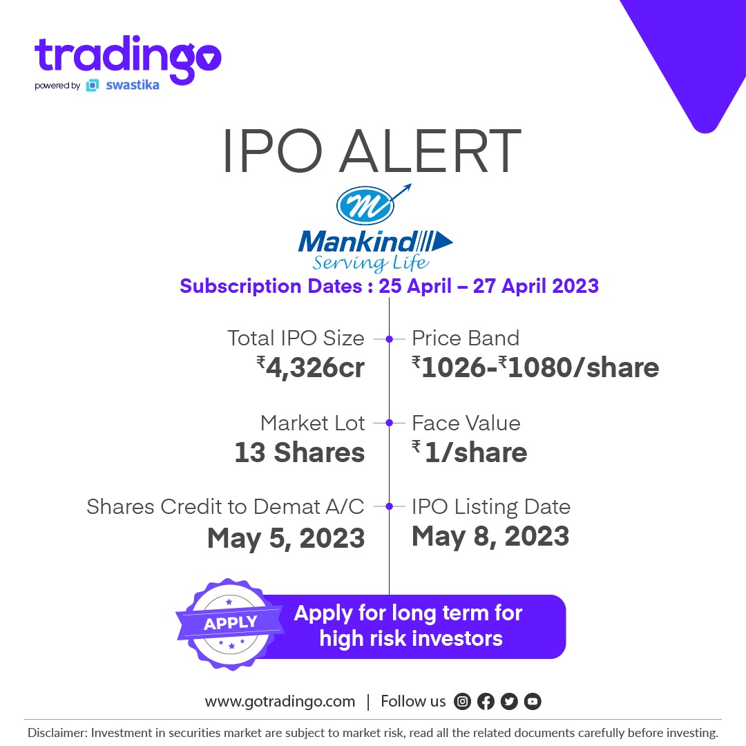 #IPOAlert 
Mankind Pharma Limited IPO  

 #IPO #mankind #mankindpharma #pharmaceuticalcompany