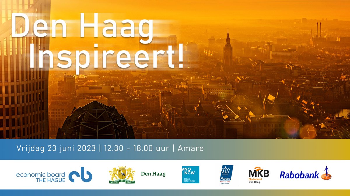 Registratie Den Haag Inspireert 2023 geopend 📣

Ben jij ondernemer, werknemer of werkgever? Meld je dan nu aan  voor Den Haag Inspireert! Dit is het inspiratie- en netwerkevenement op vrijdag 23 juni in <a href="/amaredenhaag/">Amare - Den Haag</a>. 

👉denhaaginspireert.we-invite.eu ✍️