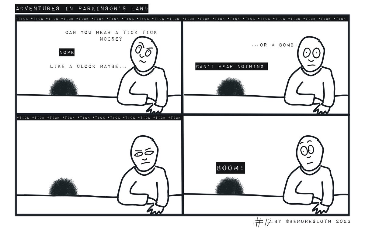 Who knew it would be so hard to write something new to go with the latest episode of Adventures in Parkinson's Land #Parkinsons #Parkinsonsdisease #yopd