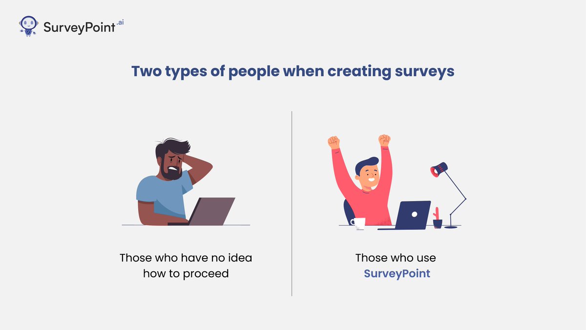 surveypoint_ai's tweet photo. If you fall into category 2, you've chosen the path to smooth #online survey creation.
#Surveys #Onlinesurvey #SurveyPoint https://t.co/NxAvHrtOPn