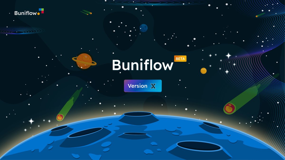 The Buniflow platform is now live! Start building your own automated business solutions today! 

#nocode #nocodeapps #NocodePlatform #Buniflow #Buni #BuniApps