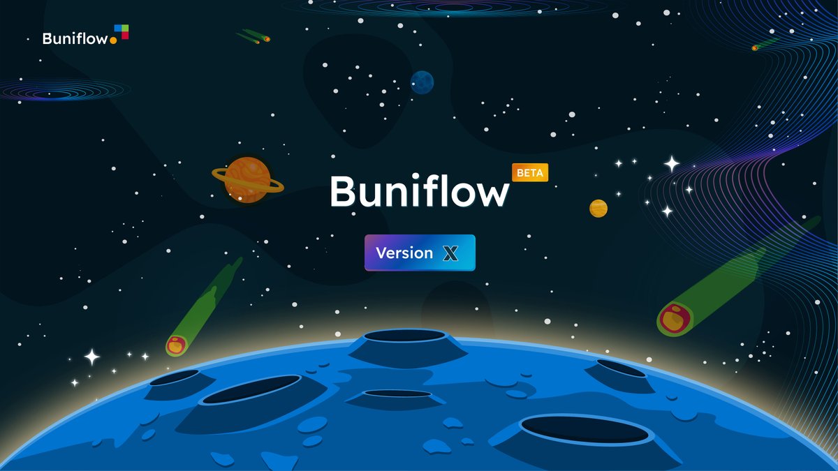 WeAreBuni's tweet image. The Buniflow platform is now live! Start building your own automated business solutions today!
#nocode #nocodeapps #NocodePlatform #Buniflow #Buni #BuniApps