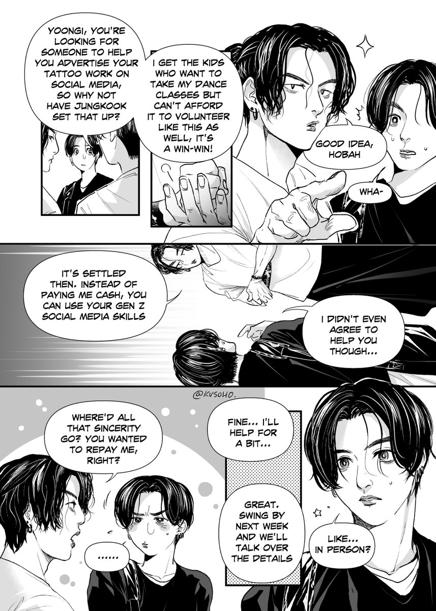 kvsoho's tweet photo. Short of Gold VOL 3 (Pt.15)
#taekookau comic
Rich boy × Bodyguard
お金持ちとボディーガード🐰🐻 https://t.co/9UuWAsIEeq