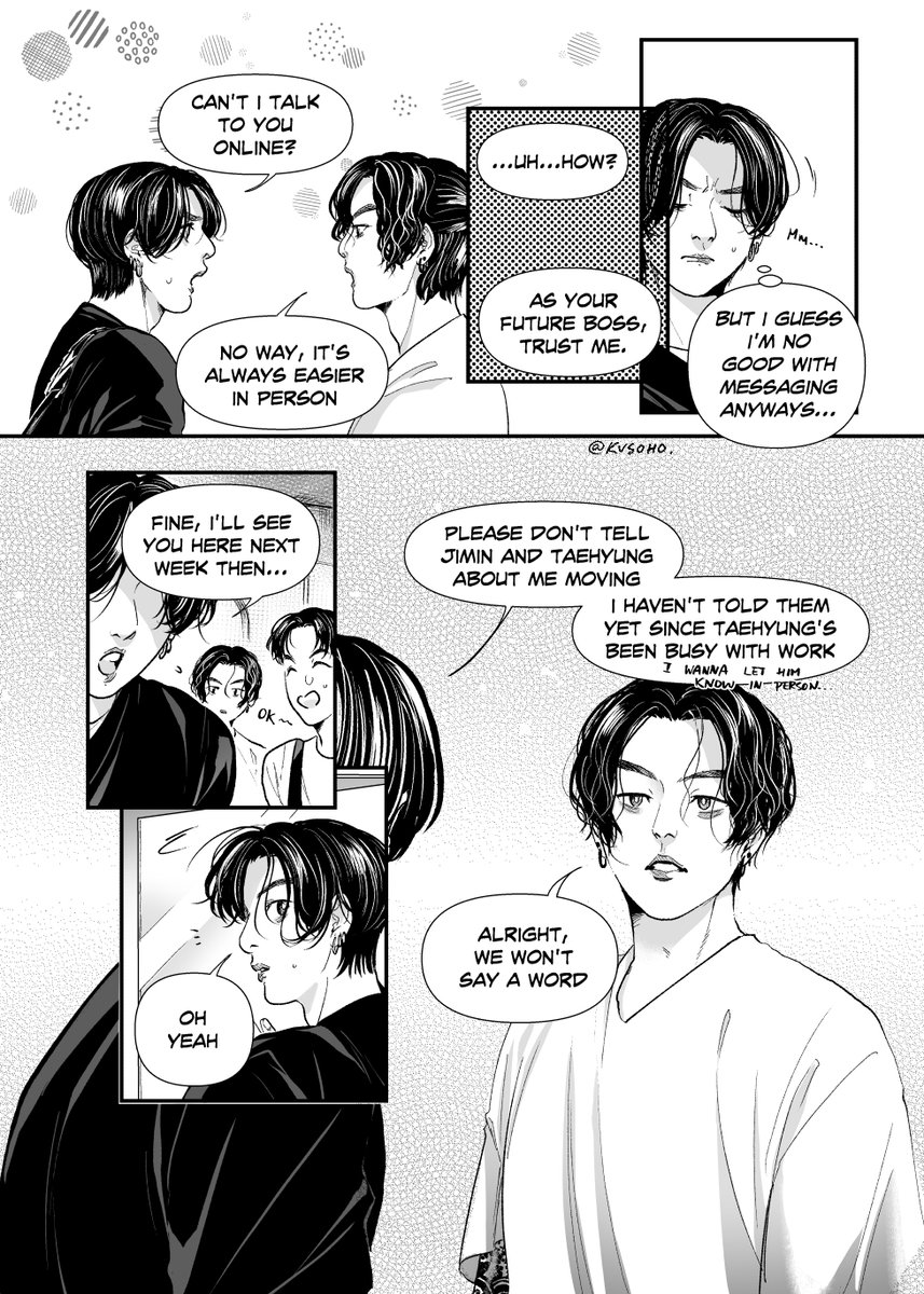 kvsoho's tweet photo. Short of Gold VOL 3 (Pt.15)
#taekookau comic
Rich boy × Bodyguard
お金持ちとボディーガード🐰🐻 https://t.co/9UuWAsIEeq