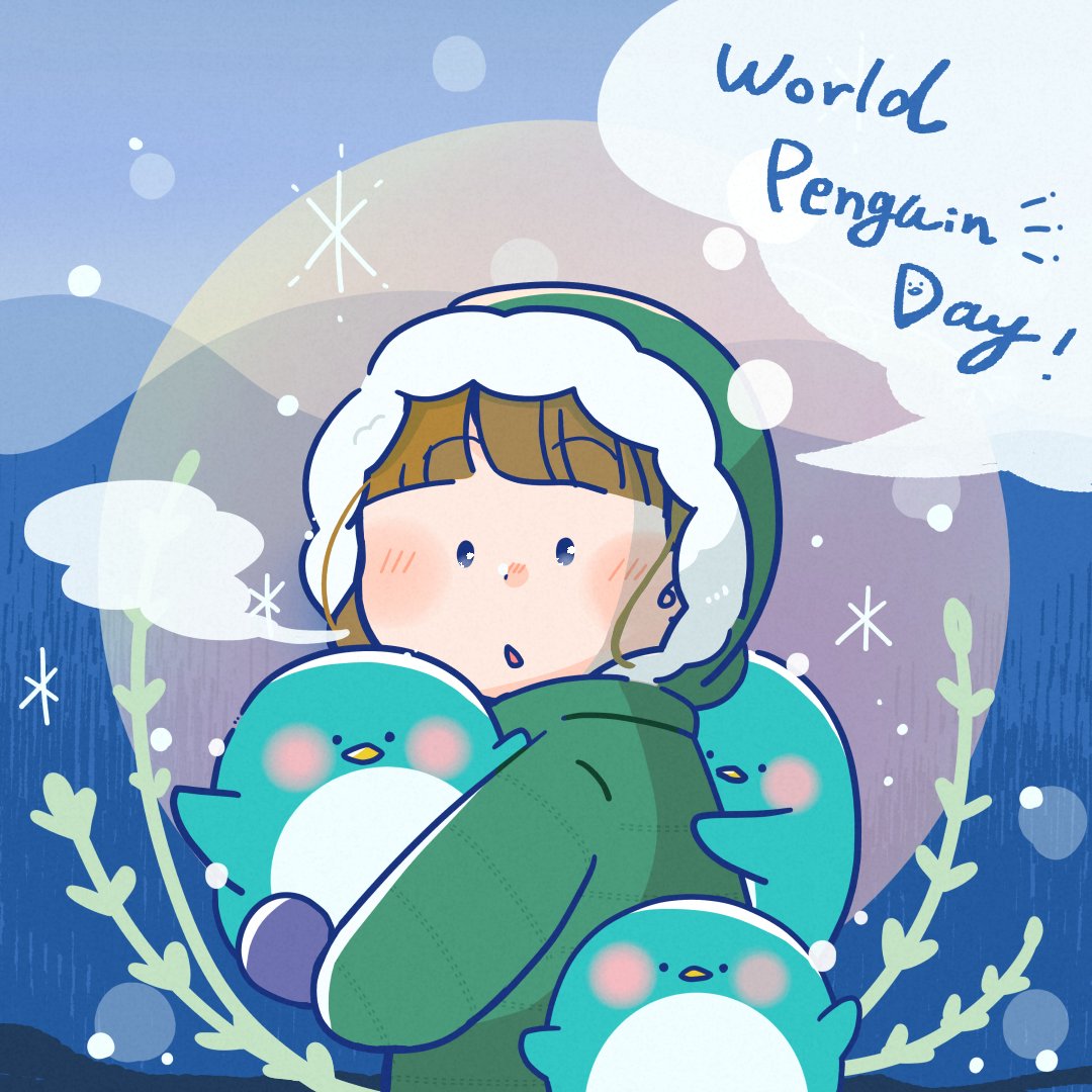 🐧🌏✎*。

#世界ペンギンの日  #WorldPenguinDay https://t.co/jHX2kDmAbi