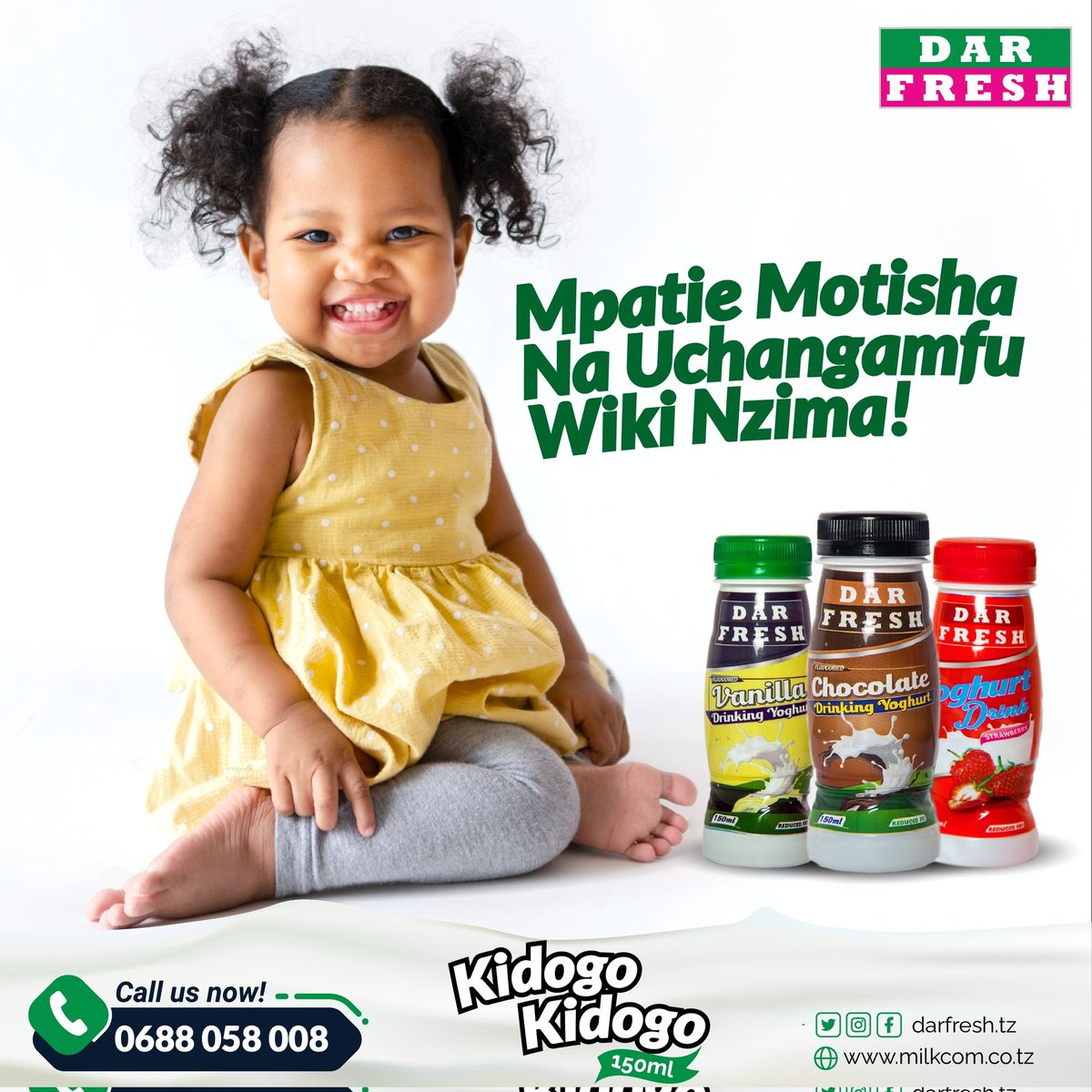 milkcomdairies's tweet photo. Dar Fresh yogurt. Kadogo doogo.#darfresh #yogurt https://t.co/370CpM9ncW