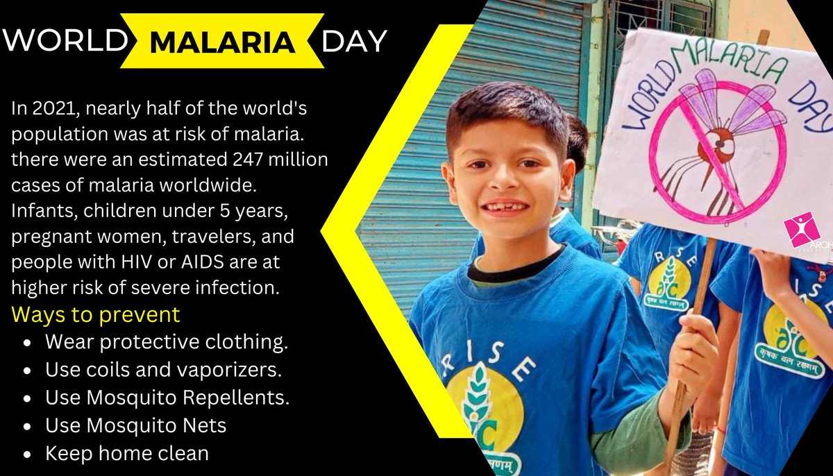 On this World Malaria Day 2023, Let the entire world Unite as a team & take every possible measure to keep the Mosquitos away. 
#MalariaDay2023 #Malariaday #malaria #SafetyForEveryone #SafetyFirst #safety 
#EndMalaria #Mosquitobites