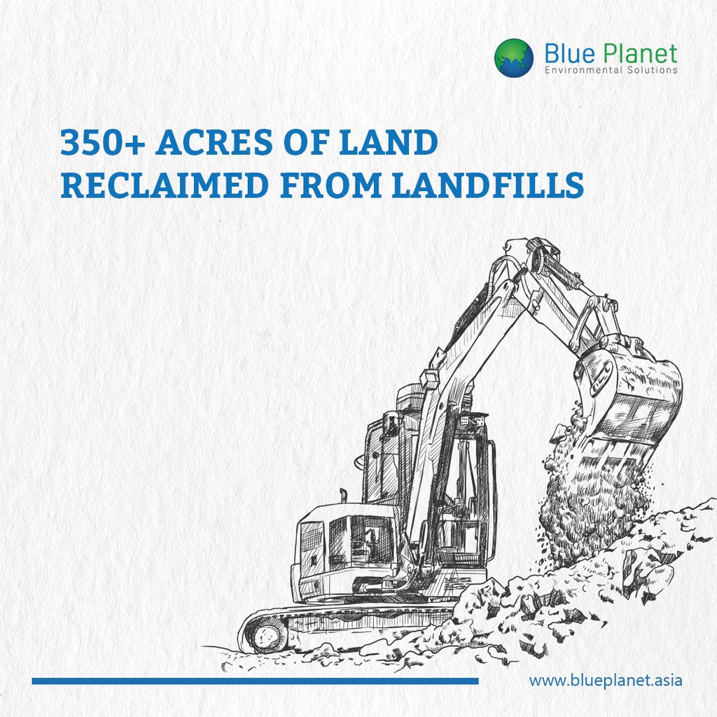BluePlanet_Env's tweet photo. 𝐀 𝐫𝐞𝐦𝐚𝐫𝐤𝐚𝐛𝐥𝐞 𝐟𝐞𝐚𝐭 𝐛𝐲 𝐫𝐞𝐜𝐥𝐚𝐢𝐦𝐢𝐧𝐠 𝐨𝐯𝐞𝐫 𝟑𝟓𝟎 𝐚𝐜𝐫𝐞𝐬 𝐨𝐟 𝐥𝐚𝐧𝐝 𝐟𝐫𝐨𝐦 𝐥𝐚𝐧𝐝𝐟𝐢𝐥𝐥𝐬!!!
Need help with Waste Management Solutions, email us: info@blue-planet.com
#BluePlanet #Sustainability #ReclamationProject #TransformingWaste https://t.co/LxAeg0E9wS