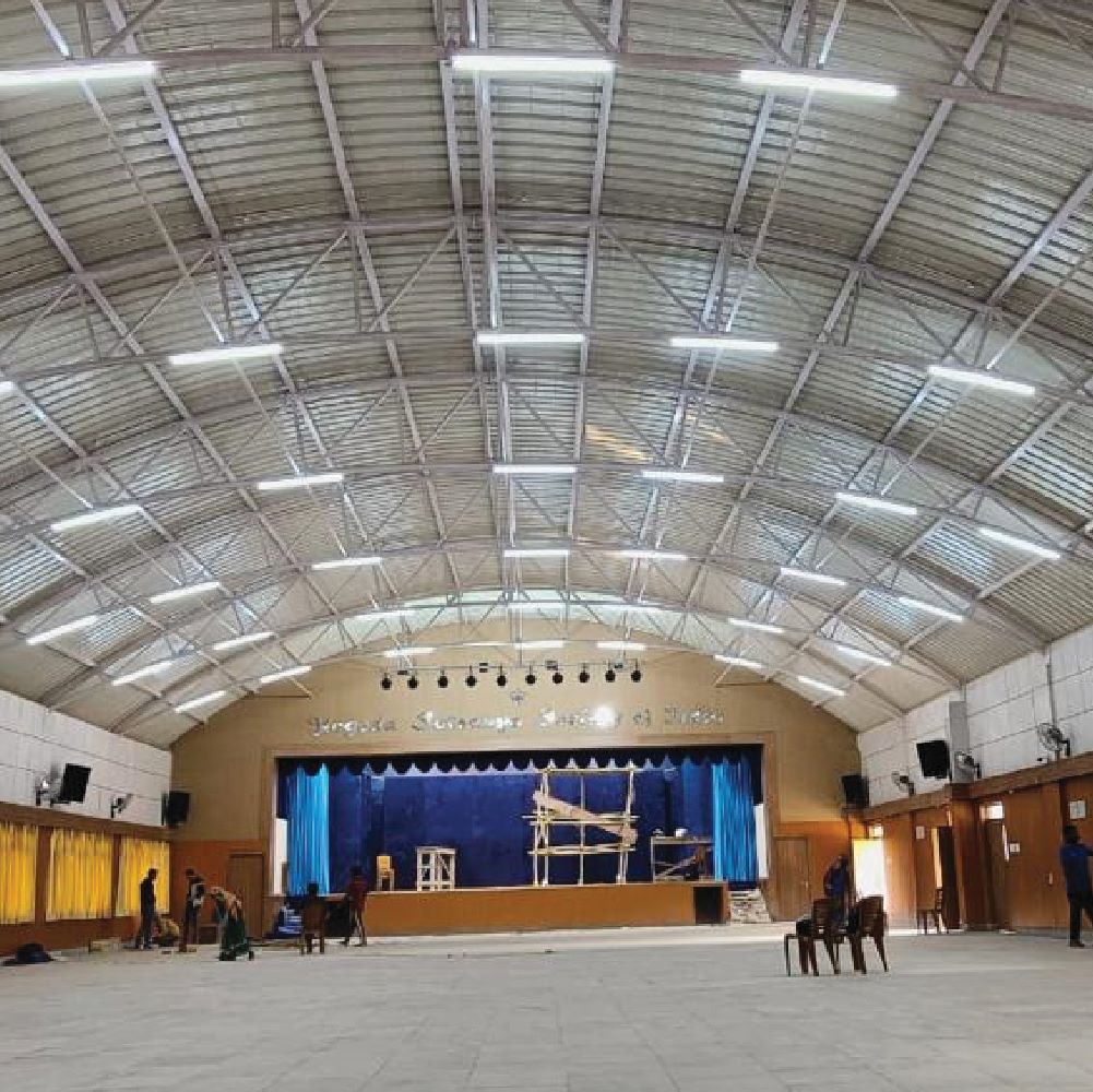 tranquilglobal's tweet image. Excited to announce the beautiful Yogoda Satsanga Mahavidyalaya, designed with Tranquil Acoustics PET Fiber and Wooden acoustics for a visually stunning and comfortable space. 
Visit: lnkd.in/gDiZqGuT
Email: info@tranquilglobal.com
#project #ecocore #acousticpanel