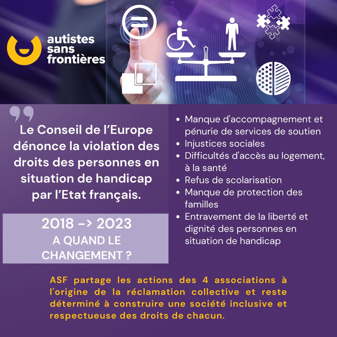 AUTISTES SANS FRONTIÈRES (ASF) (@asfnational) on Twitter photo 