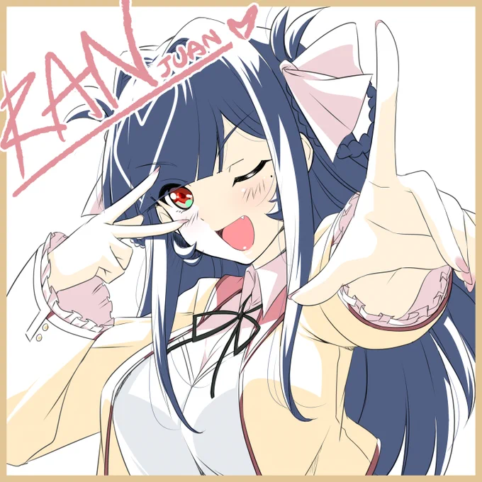 デサイン担当させていただいたVtuber達①Vtuber ที่ได้วาดโมเดลให้จนถึงปัจจุบันครับ① (นับเฉพาะที่ผมเห็นว่าเดบิวแล้วนะ ถ้าตกใครไปก็แจ้งได้ครับ)Ran (Graduated)(卒業)  