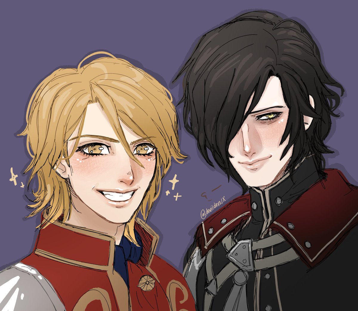 devildaysIX's tweet photo. 006. twin jewels (ferdibert) https://t.co/ecRvcxYN3G