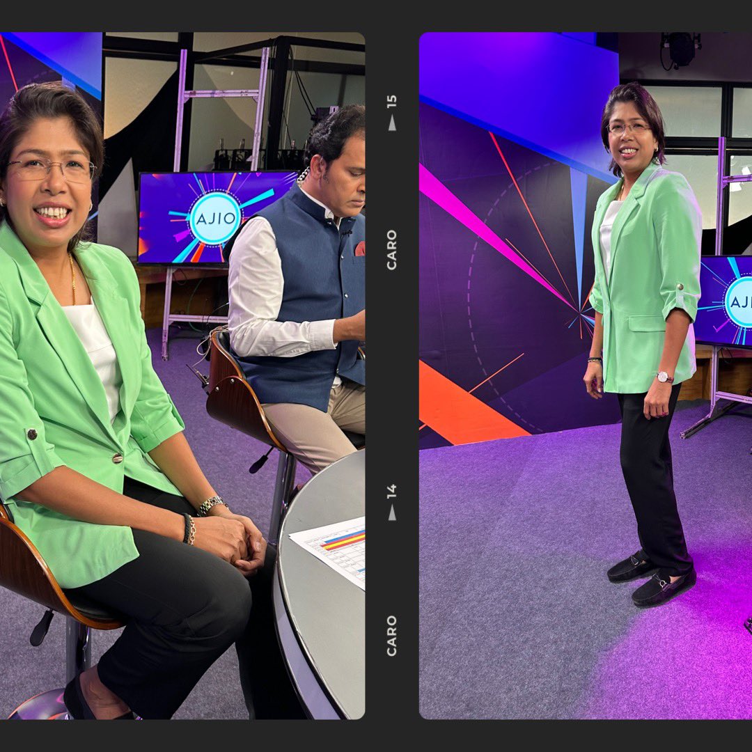 JhulanG10's tweet photo. Ready &amp; excited to experience the highs and lows of today's encounter live from the Bangla Commentary Box! 🏏🏟️

@JioCinema 

#IPLonJioCinema #BanglaIPLonJioCinema #Shootfun #CommentaryLive https://t.co/IXcDdpbO6D