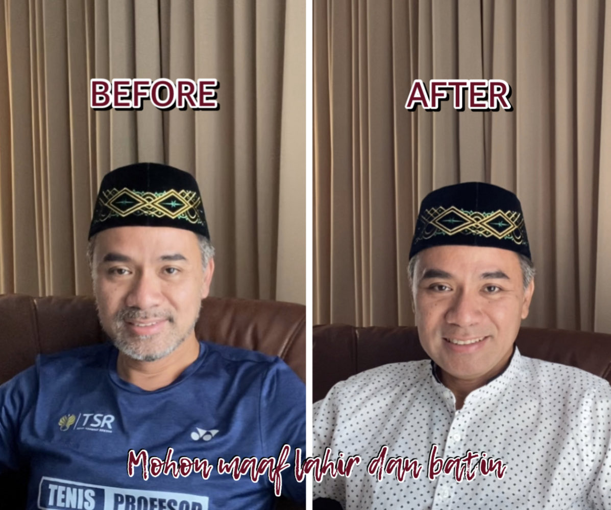 Mohon maaf lahir dan batin
Semoga kita semua senantiasa diberi nikmat sehat dan kebahagiaan bersama keluarga. Aamiin ..