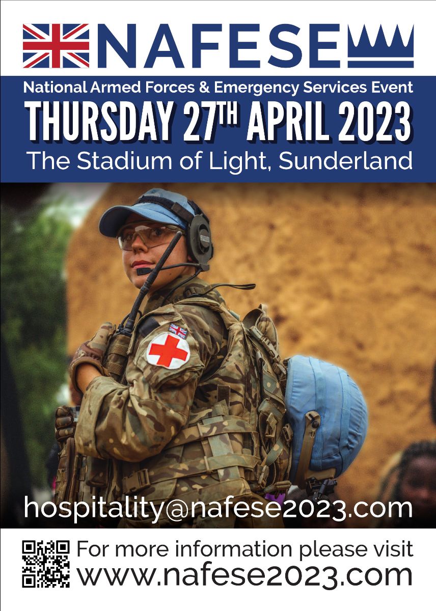kim_fjacks's tweet photo. This Thursday we are excited to be attending the first National Armed Forces and Emergency Services event in Sunderland. Please do come say hi and ask us any questions you may have 👋 @HannahDowling88 @PIandMedNeg #NAFESE https://t.co/5wUMtwP8iJ