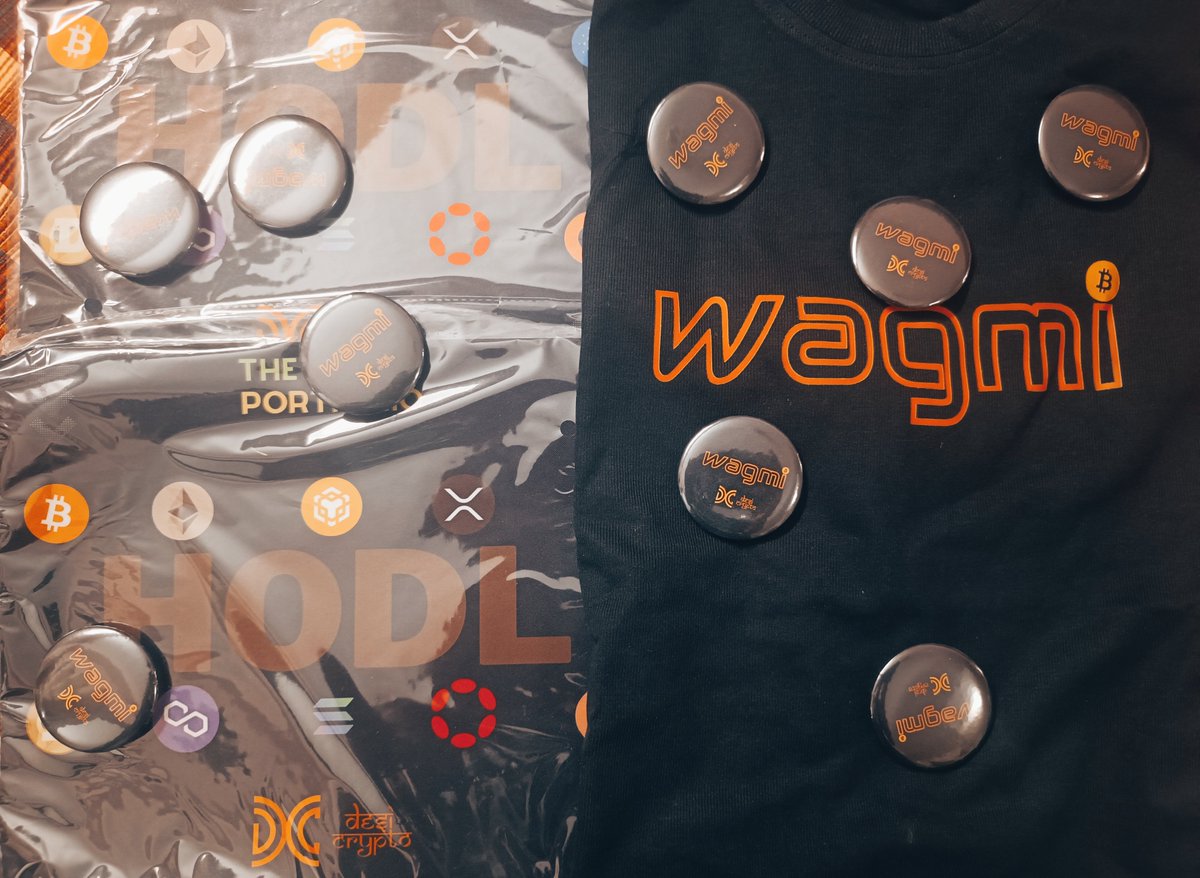 #GiveawayAlert 📣

🎁 Announcing Activity Rewards

🥇 $100 USDT + WAGMI t-shirt 👕
🥈 $75 USDT + WAGMI tshirt 👕
🥉 $50 USDT + WAGMI t-shirt 👕

🤩 Excited to WIN?
📌 Like &amp; RT
📌 Follow <a href="/MyDesiCrypto/">Desi Crypto</a>
📌 Join the group below to know more: t.me/mydesicrypto

#Web3 #WAGMI