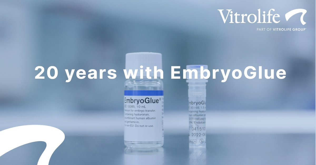 VitrolifeIVF's tweet photo. 20 years of EmbryoGlue! Read Professor David Gardner's reflections on the role of this remarkable macromolecule in assisted reproduction:
https://t.co/XCVn5PtHz6

#Vitrolife #IVF #VitrolifeGroup #VitrolifeAcademy #Fertilitytreatment #Reproductiveassistance #Embryology #EmbryoGlue https://t.co/d0e4RE6K5T