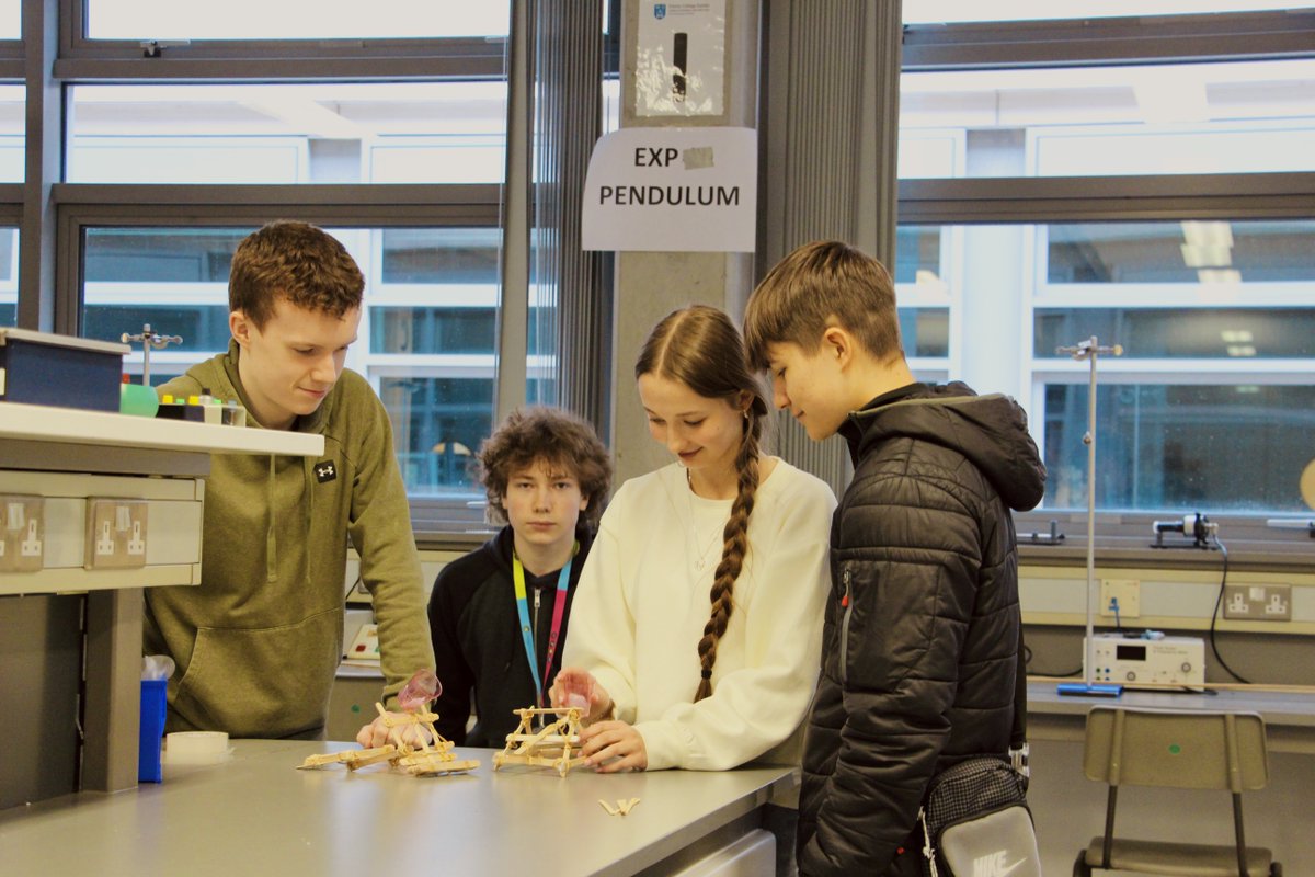 TCD_WaltonClub's tweet photo. Building and Launching: Catapults with the Walton 3s at Saturday STEM Club! 💡🚀
Unleash your engineering skills and see how far you can launch with us at our summer camps!
#summercamp #STEMbuilding #CatapultLaunch #Stemcamp #secondaryschool https://t.co/nb3VHHUbZ4
