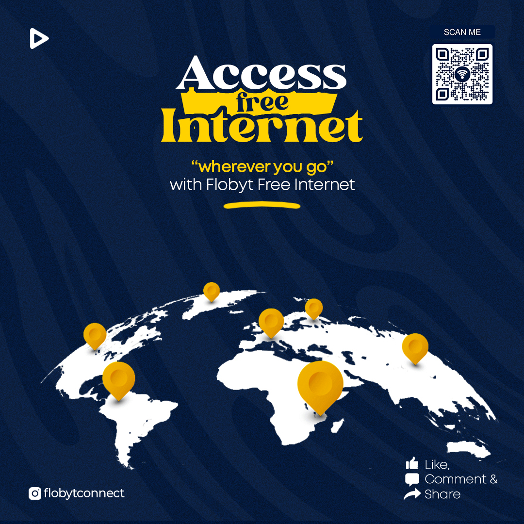 flobyt's tweet photo. Flobyt Free Internet is available in selected locations across Nigeria, providing you with convenient and accessible internet access wherever you go. Sign up now and start enjoying free internet access.
 #StayConnected #FreeInternet #FlobytHotspots #Connecteasily #AccessTheWeb https://t.co/sICaZmnP1j
