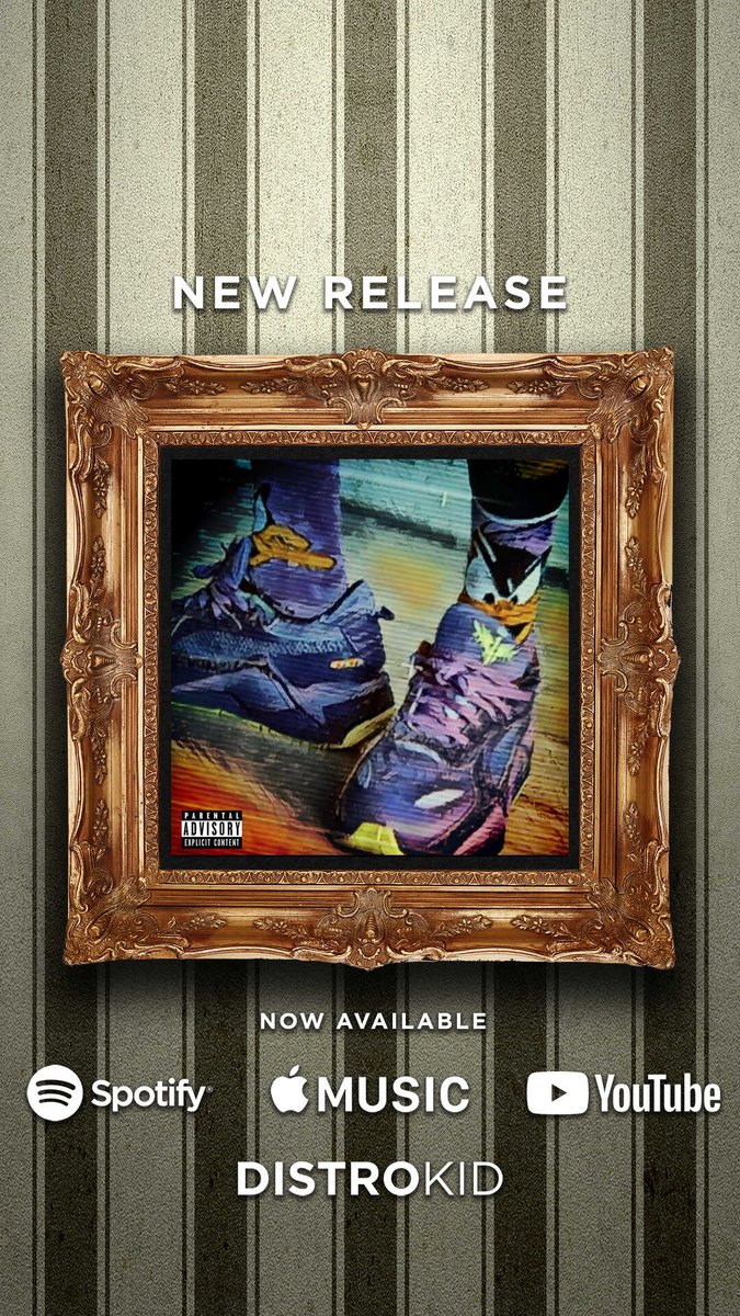 RoRoVonDero's tweet photo. New Kicks!! New Single!!

 https://t.co/60JMwgmHkH

#NewKicks #Slide #Dash #Distrokid #Apple #Spotify #Youtube #Explore #Music #Now #Available https://t.co/iel4ePn2on