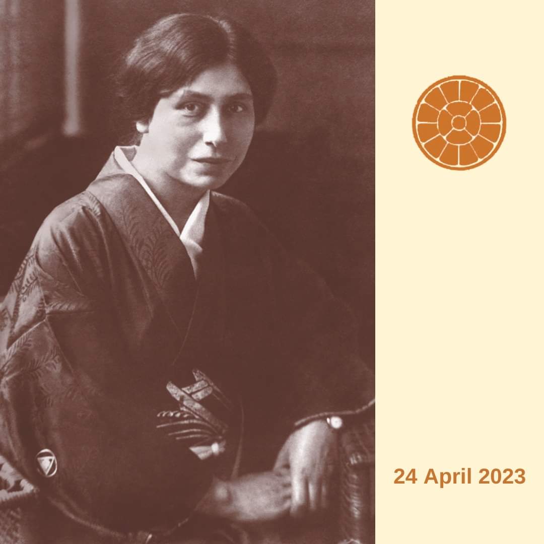 SavitriMission's tweet photo. 24 April 2023 ~ The Mother’S Final Arrival at Pondicherry ~ Darshan Day
.
.
.
.
.
#TheMother #Mirraalfassa #pondicherry #SriAurobindo #finalarrival #matruvani #divinemother #divine #spiritual #integralyoga #darshanday #supramental #grace #peaceful #divineforce #manifest https://t.co/Cu0aSzu1KX