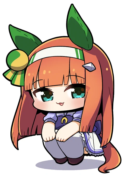 しゃがみスズカさん! 