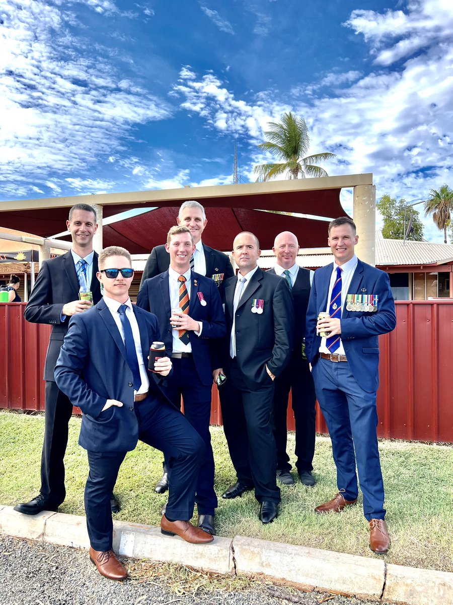 BeckyJamieson2's tweet photo. #AnzacDay2023 
The Pilbara Regiment, Karratha https://t.co/HjIs01P2lB