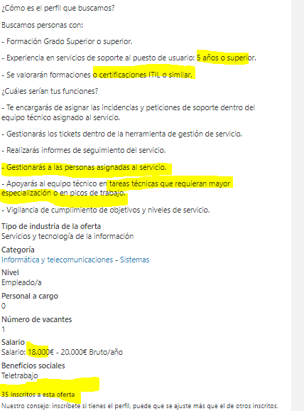 putasconsultor1's tweet photo. #ofertacanallita😼
¿Eres Service Manager con más de 5 años/exp? Pues compite con unos 35 inscritos para este puesto por 18K🍚
¿Ah Y de "calidad humana" como vamos? 🧛♂️
🧠💡#FaltaTalento
🏃♂️🏃♀️Se lo quitan de las 👐 https://t.co/5Uf0VP8cLe