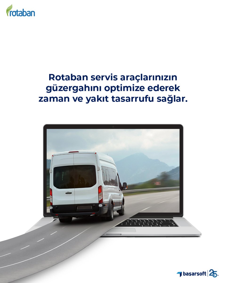 basarsoft's tweet photo. Rotaban (Servis Güzergahı Optimizasyonu) servis araçlarınızın güzergahını optimize ederek zaman ve yakıt tasarrufu sağlar.
Ürün hakkında detaylı bilgi için https://t.co/N3sQoB0J8E bağlantısını ziyaret edebilirsiniz.
#Başarsoft #Rotaban https://t.co/82UeSwWeJL