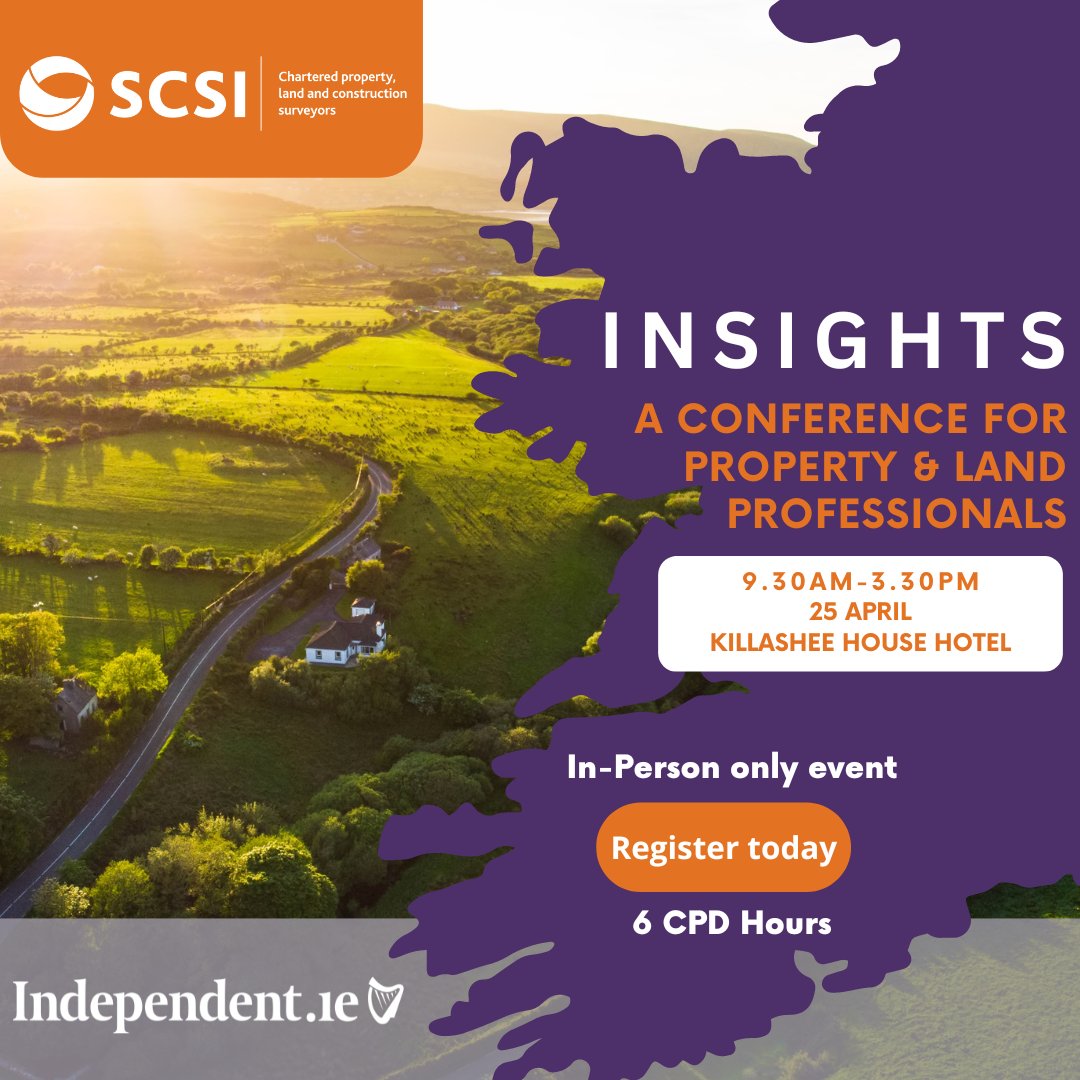 Delighted to be speaking at the Property and Land Insights Conference this morning in Naas <a href="/SCSISurveyors/">SCSI - Society of Chartered Surveyors Ireland</a>

@FII @Teagasc @RIAI @FarmersJournal @Coillte @hardwareassoc <a href="/forestandwood/">namhyochang</a> <a href="/balcastimber/">Balcas</a> <a href="/CIF_Ireland/">Construction Industry Federation (CIF)</a>  @engineerireland <a href="/ibec/">Ivo Beckers</a>

#land #forestry #timber #timberinconstruction