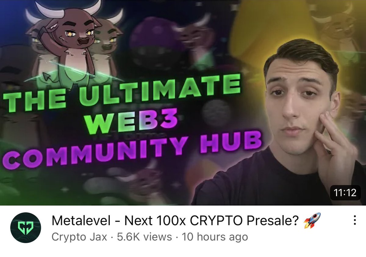 MetaLevelSystem's tweet photo. New video about #Metalevel
Watch: https://t.co/b2m2RjOwth https://t.co/Hmcn0wrR8E