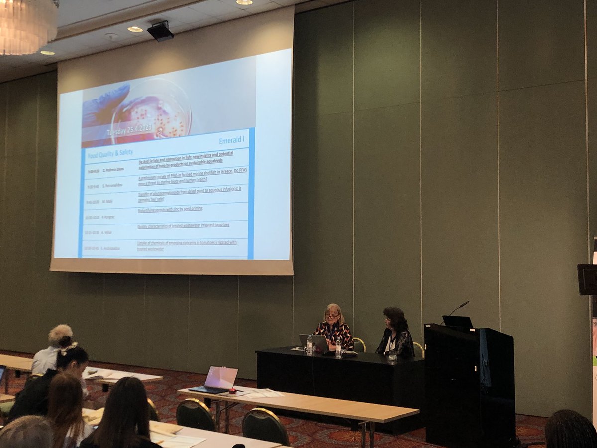 MerfishE's tweet photo. Exciting news! Dr. Zoyne Pedrero Zayas from @universite_uppa is presenting their latest research on mercury and selenium fate and interaction in fish at #ISOFOOD in Portoros, Slovenia this researchwas conducted with the @MerfishE research team. https://t.co/A2feldBW7d