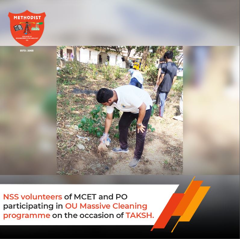 MCETHyderabad's tweet photo. We thank all the #NSSVolunteers for participating in #CleaningProgram organised by #NSS Cell, #OU. Keep up the good work!
Visit Us:- 🌐 https://t.co/1gHvCDs4UV
#MCET #NationalServiceScheme #Cleaning #NSSCell #Awareness #HardWork #Dedication #Event #Taksh #Occasion #BestCollege https://t.co/BBEuxBwApI