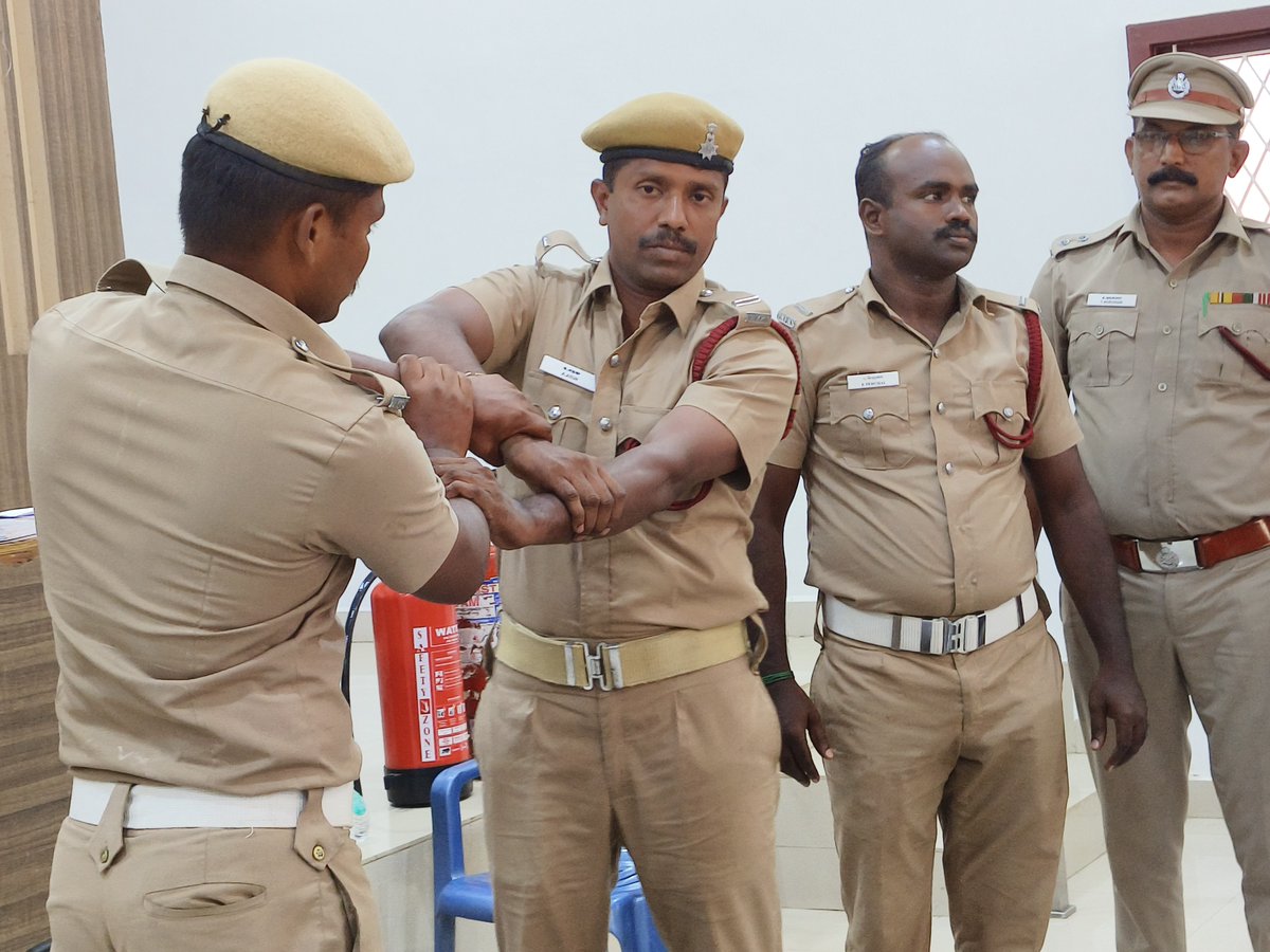 “SUMMER FIRE PREVENTION &amp; MOCK DRILLS” APRIL 2023 Jointly with THE DISTRICT FIRE OFFICE by NACFS TUTICORIN CHAPTER - 2 / 4