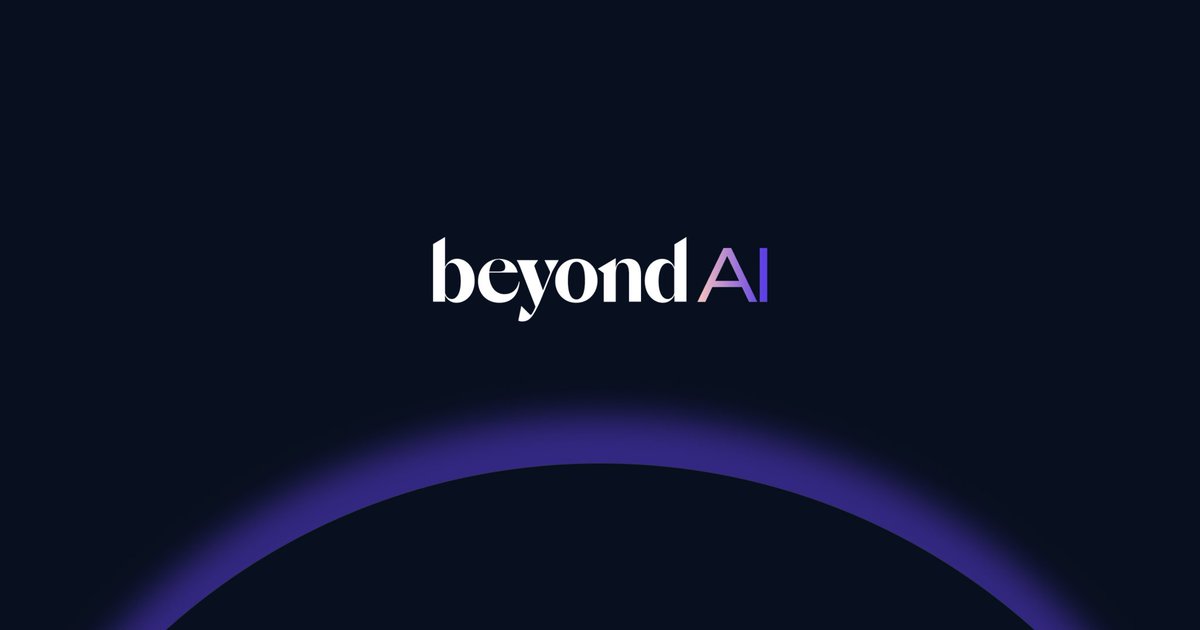 At Beyond we're fully embracing AI technology across ads, creatives, copywriting, development, video, automations and operations 🤖

Our mission: supercharge creative output and marketing initiatives, accelerating ROI and growing revenue 🚀

#aiagency #ai