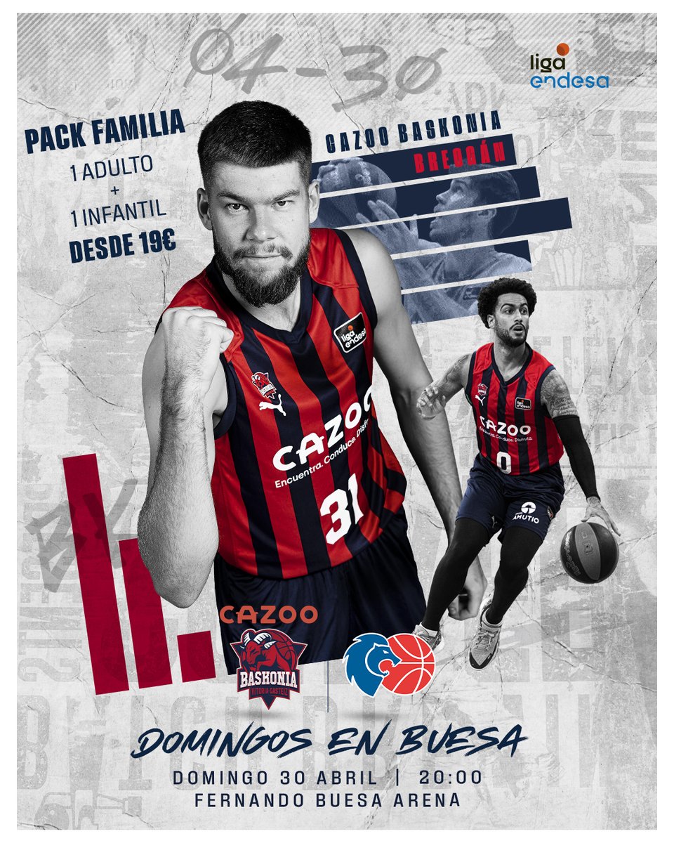 Baskonia's tweet photo. 🤗 Para empezar bien el día...  ⚠️ ¡¡SORTEO!! ⚠️

➡️ Follow 
➡️ RT  
 ¡Y podrás llevarte  2⃣🎟️ VIP para venir al partido 🆚 @CBBreogan   !

#GoazenBaskonia |  https://t.co/6GPTgv7oQq https://t.co/ftmhtzVyQl