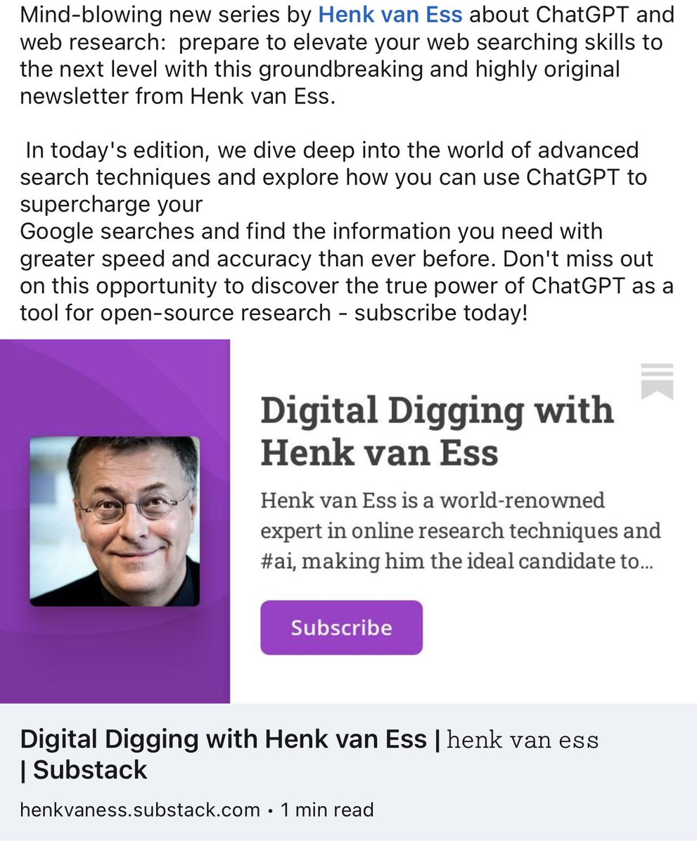 How can you make super complicated but effectieve Google searches with just a few words? Learn how to instruct #chatgpt how to do that. (1/3)