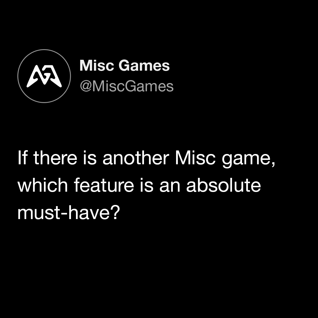 Misc Games tweet media
