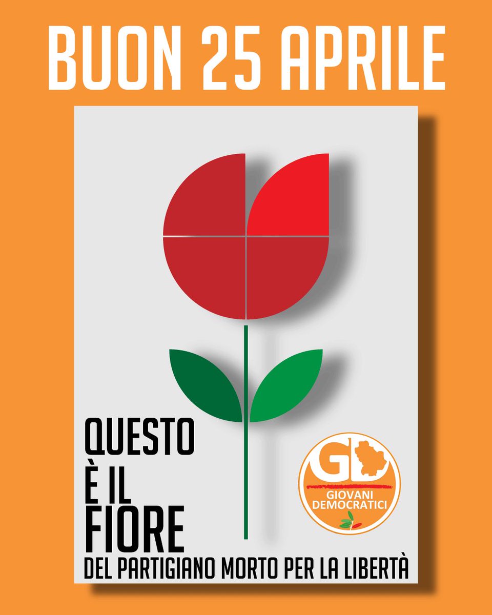 BasilicataGD's tweet photo. ll 25 aprile non è divisivo. È la festa di chiunque si identifica nella nostra Costituzione. La festa della liberazione è un giorno in più  per ricordare ad ogni persona che essere antifascista significa riscoprire quel desiderio di libertà che ci appartiene .
Buon 25 aprile 🌹 https://t.co/j4w9b1uCBB