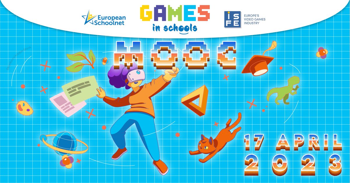 eu_schoolnet's tweet photo. ❌ Don't miss the WEBINAR on April 26 with @olliebray  &amp; @anesa!

🙌 🕹 Join us learn how to promote #inclusion and #diversity in the classroom using #videogames 📖 🎮.

Tune in HERE: https://t.co/yBDFdgts1A
#gamebasedlearning https://t.co/sgkk7FpXU7