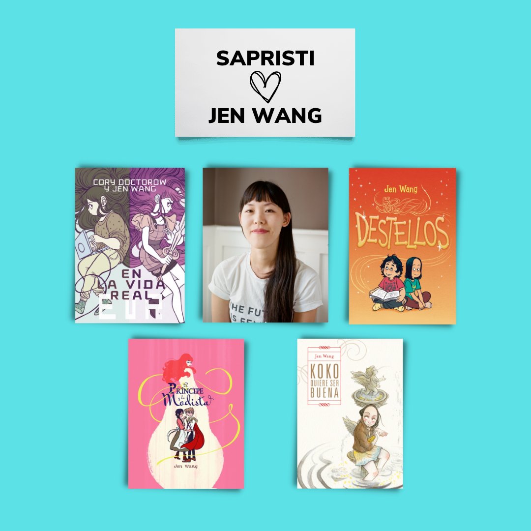SapristiComic's tweet photo. Siempre amor incondicional hacia Jen Wang. Esta semana ya disponible el que fuera su debut: Koko quiere ser buena #jenwang https://t.co/7pviU5Bkgh