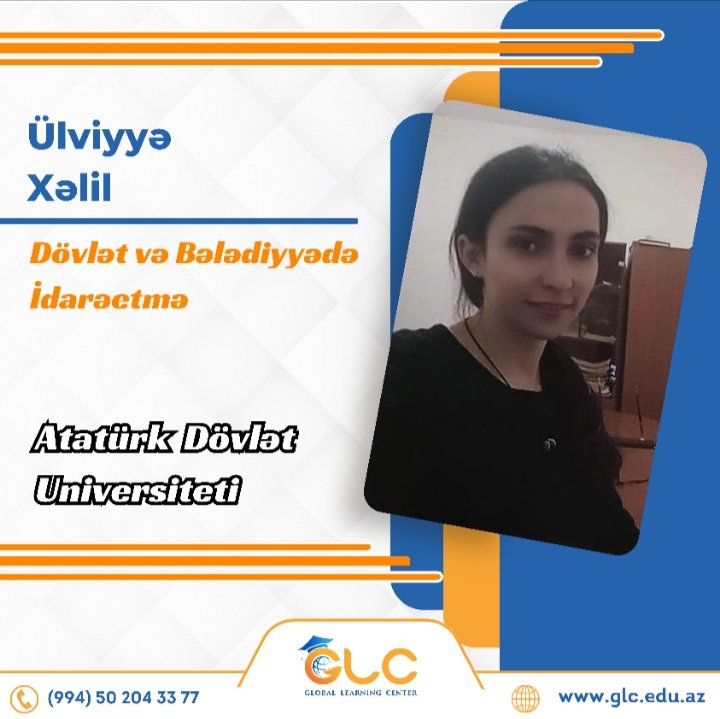 glc_edu's tweet photo. Qəbullarımızı paylaşırıq.🤩

Sizdə Türkiyədə təhsil almaq istəyirsinizsə xidmətlərimizdən yararlanın👍🇹🇷🇦🇿

📍Bakı ş. S. Vurğun 34. AF Mall 3-cü mərtəbə
📱 (+994) 50 204 33 77
🌐 https://t.co/fhMuuMuAt7
📧info@glc.edu.az

#təhsil #türkiye#university #turkiyedetehsilal https://t.co/Ylk2SefNKm